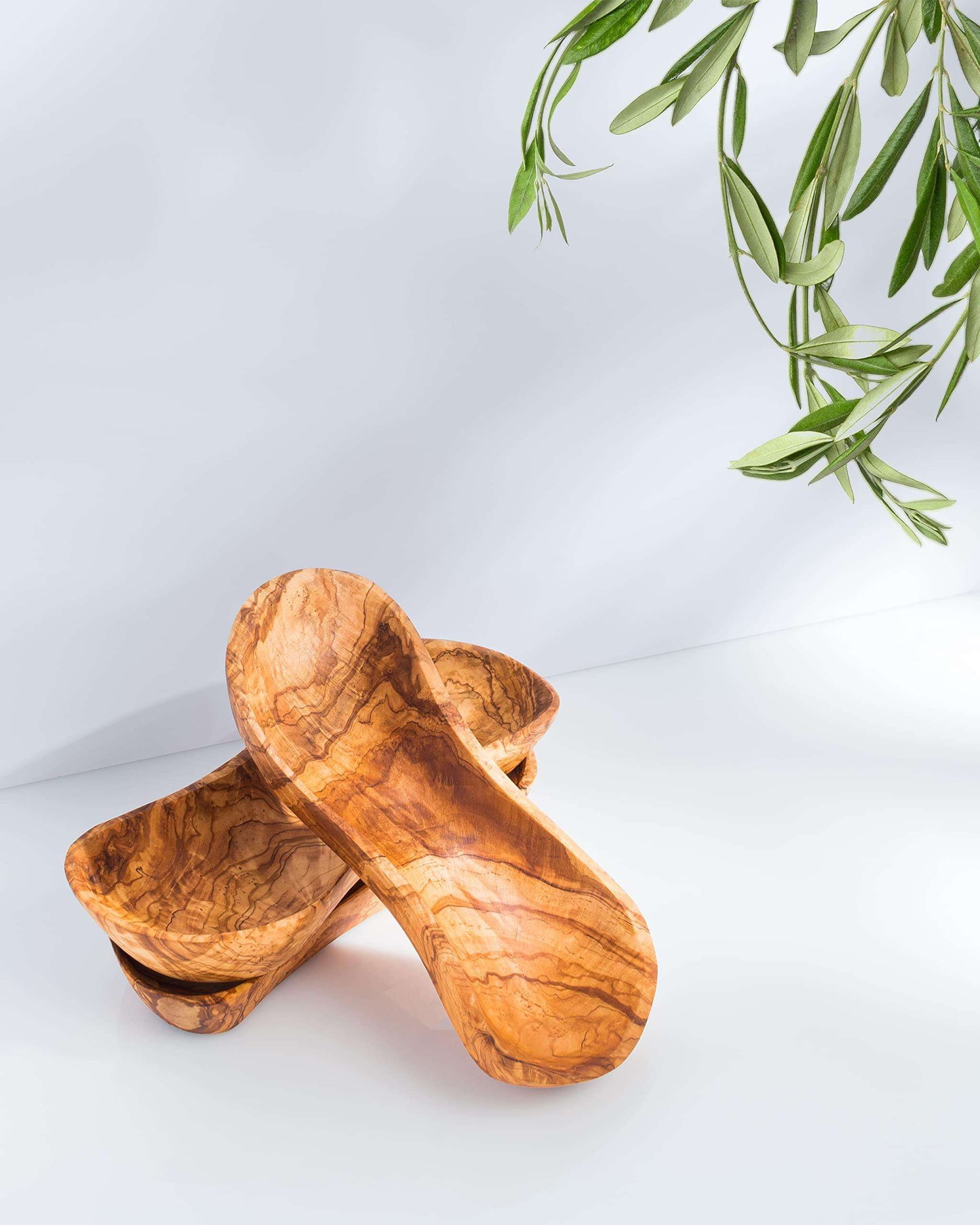 Darido Olive Wood Appetizer Tray, Z Form | 25*10cm | Multi-use, Eco-Friendly, and Handcrafted