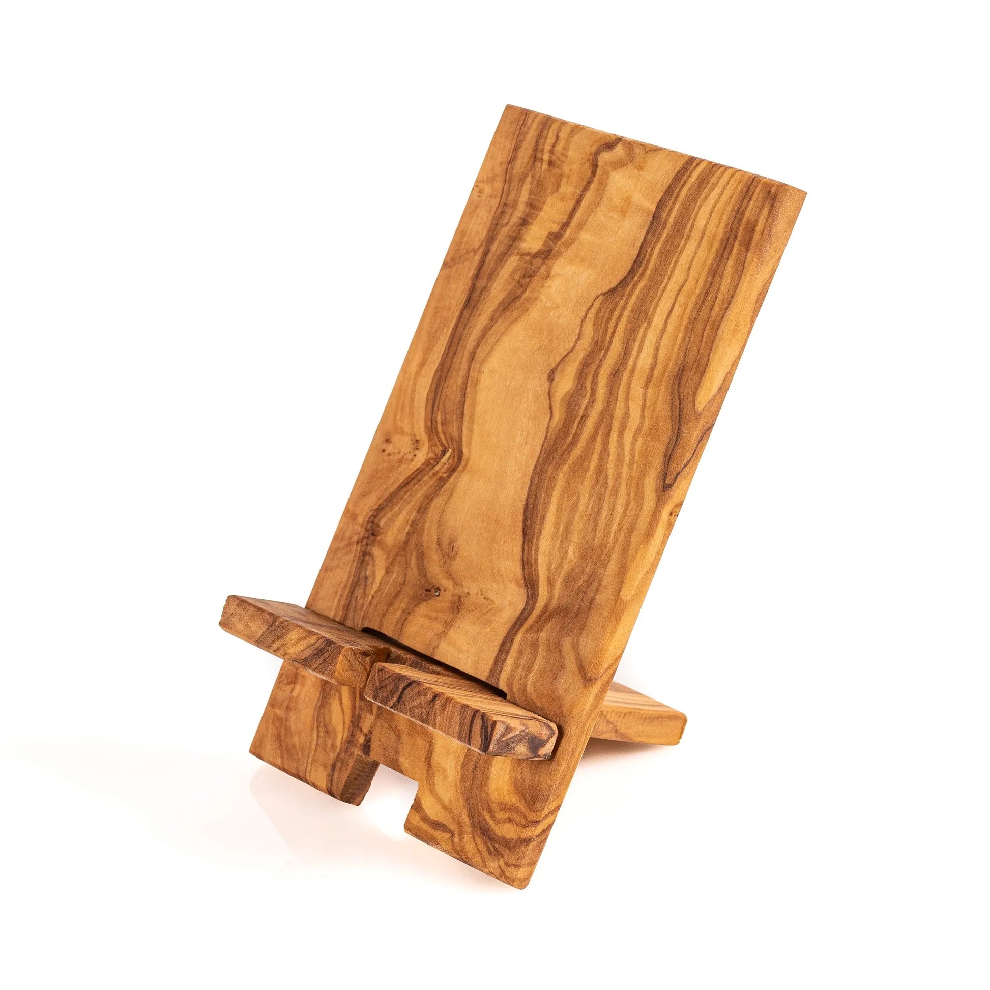 Ecostand Smartphone-Halter aus Olivenholz – Detailansicht 7