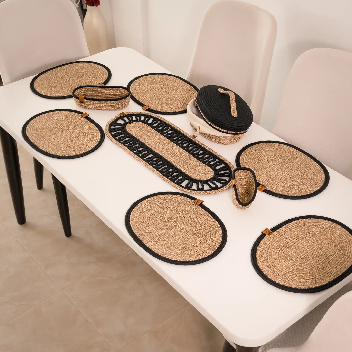 Geflochtenes Platzset Tressia