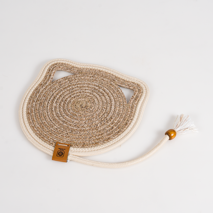 Komplettes Katzen-Set mit Bett, Matten und Keramiknapf