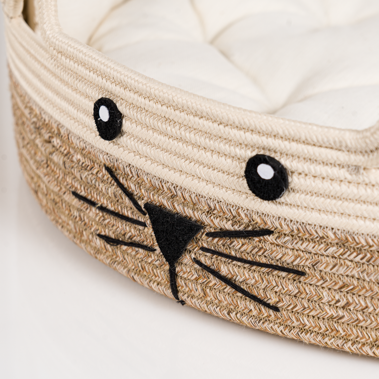 Komplettes Katzen-Set mit Bett, Matten und Keramiknapf