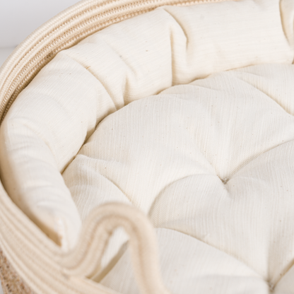 Komplettes Katzen-Set mit Bett, Matten und Keramiknapf