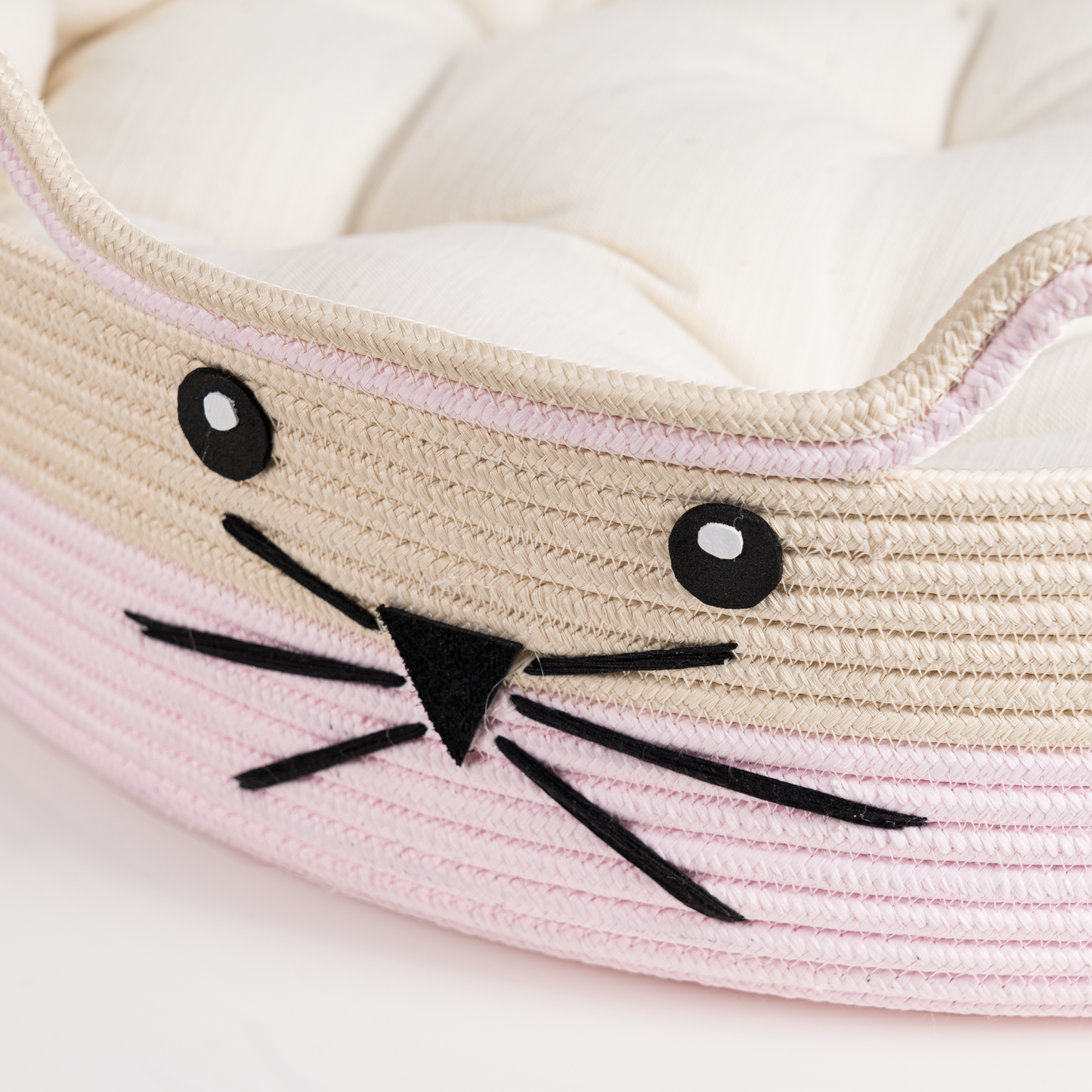 Komplettes Katzen-Set mit Bett, Matten und Keramiknapf