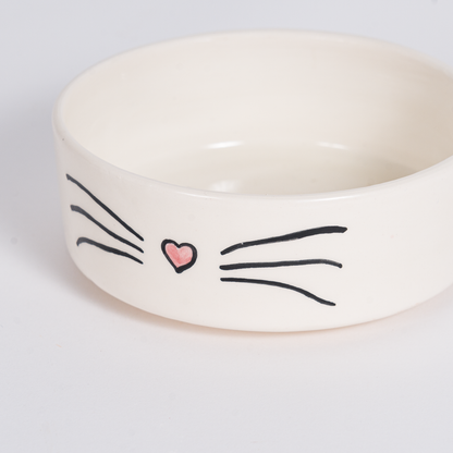 Komplettes Katzen-Set mit Bett, Matten und Keramiknapf