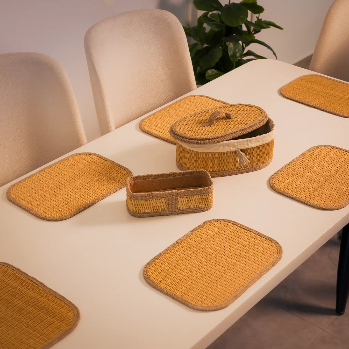 Smar Tischset – 100 % Naturfaser