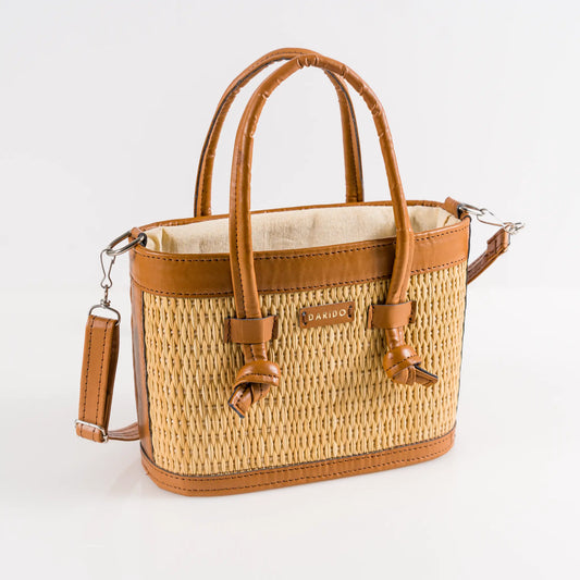 Mirella Naturfaser-Tasche aus Kunstleder – Produktansicht 1