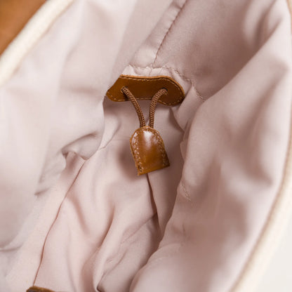 Solfil – Handgefertigte Flechttasche mit Lederdetails