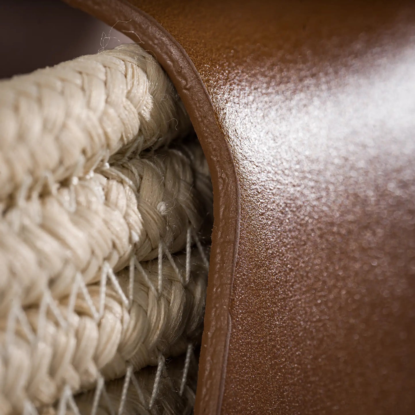 Solfil – Handgefertigte Flechttasche mit Lederdetails
