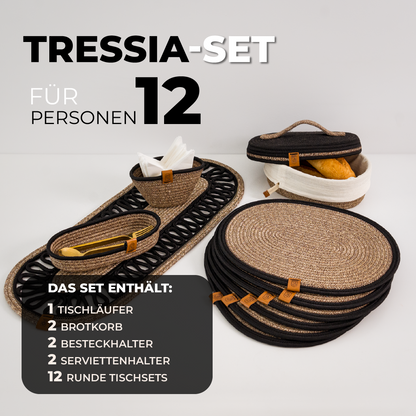 Tressia handgefertigtes Tischset aus Baumwolle – Produktansicht 30