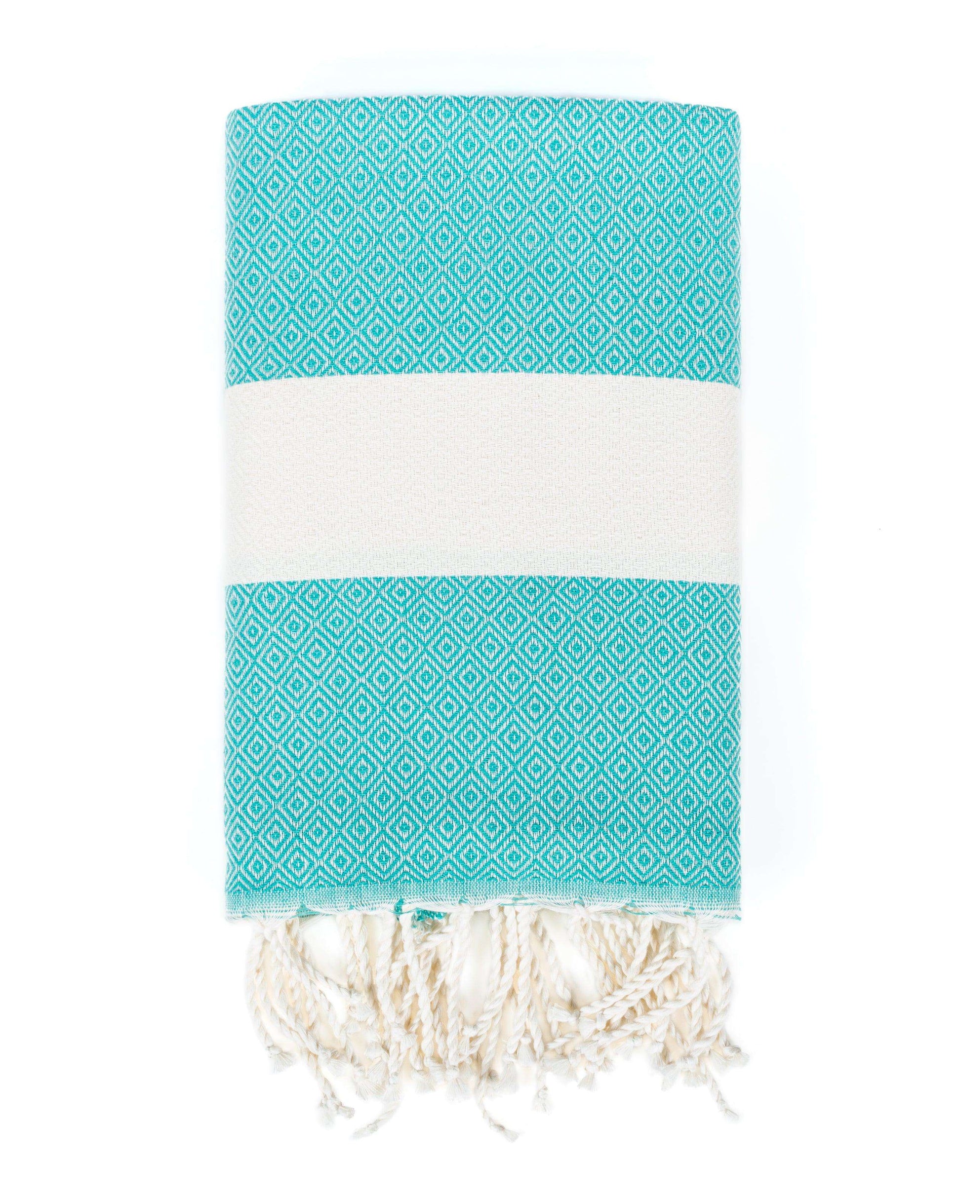 Darido Diamond Fouta- Cotton Hammam Towel - XXL - Lightweight, soft, and absorbent