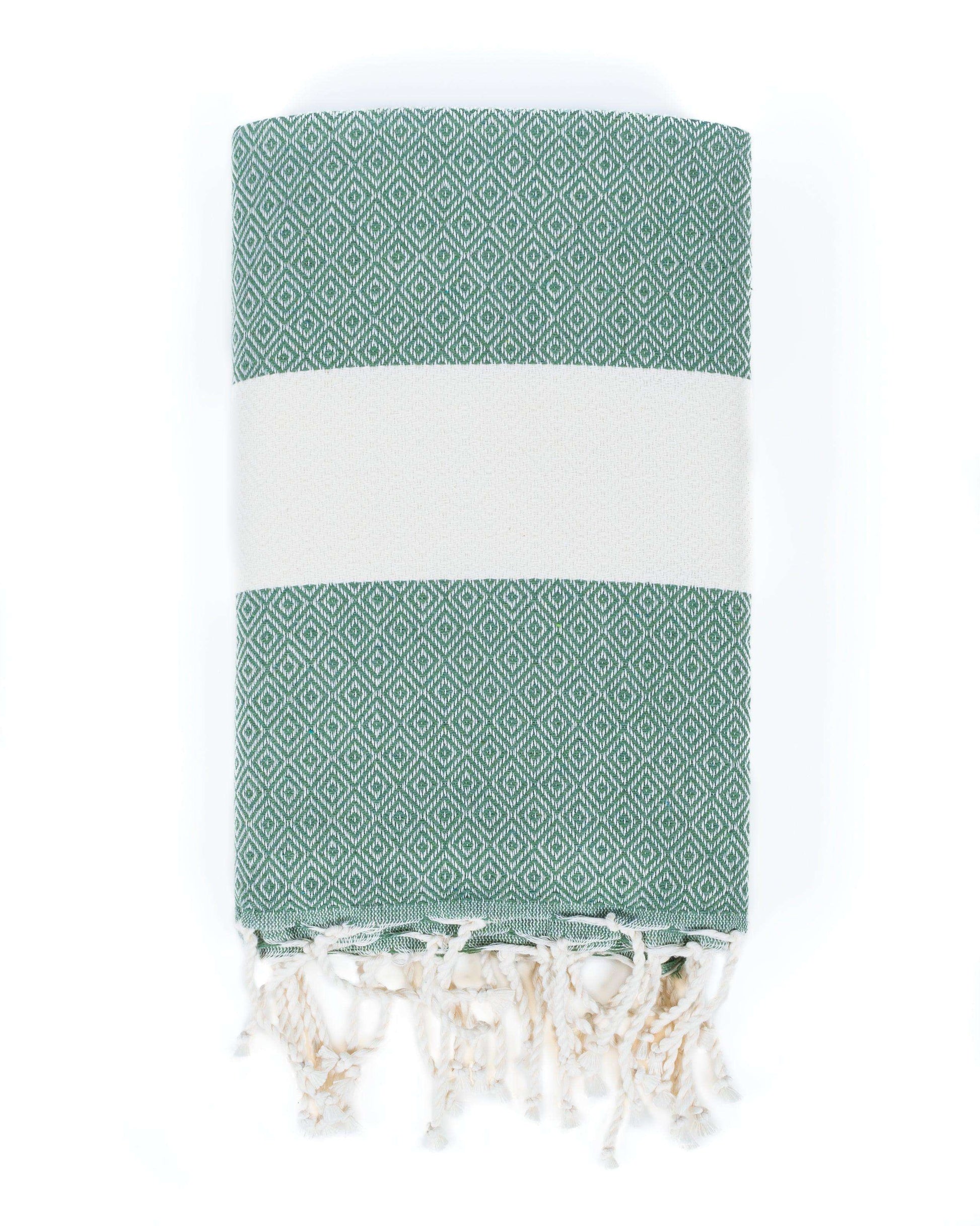 Darido Diamond Fouta- Cotton Hammam Towel - XXL - Lightweight, soft, and absorbent