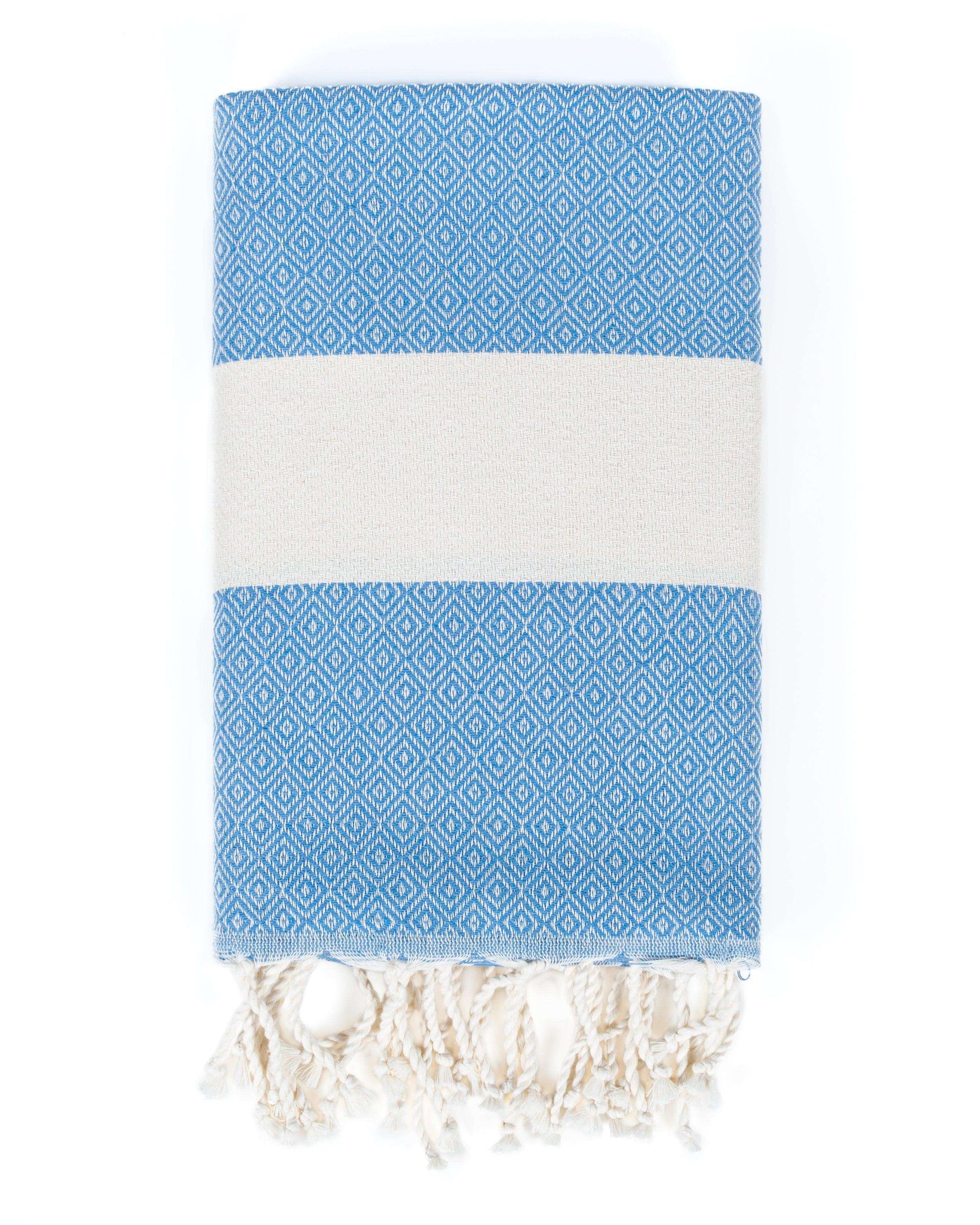 Darido Diamond Fouta- Cotton Hammam Towel - XXL - Lightweight, soft, and absorbent