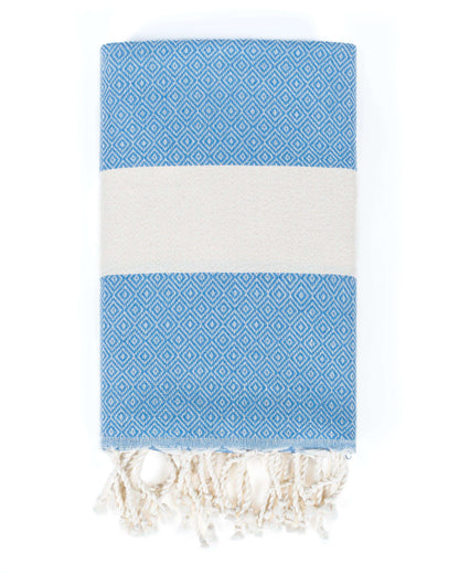Darido Diamond Fouta- Cotton Hammam Towel - XXL - Lightweight, soft, and absorbent
