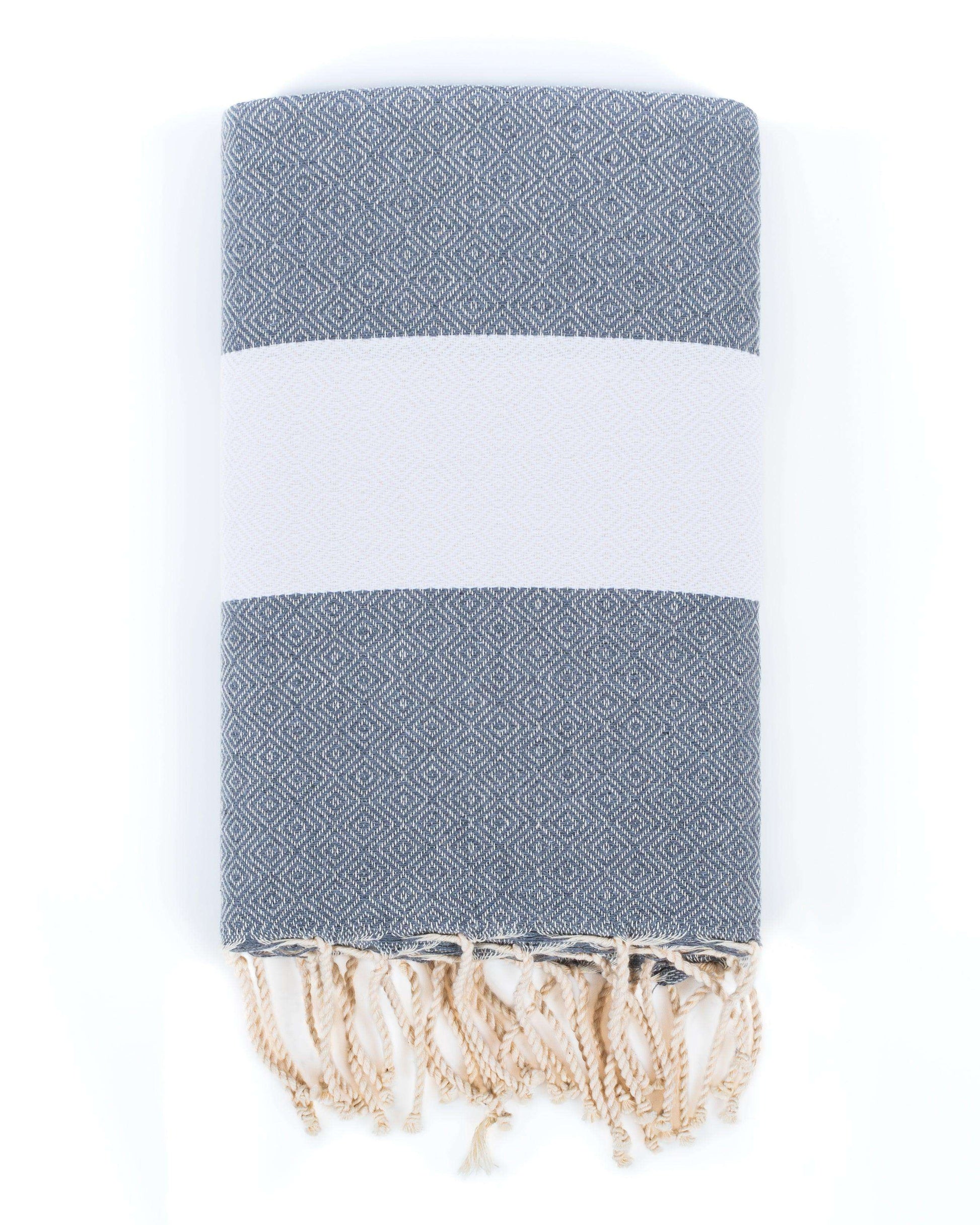 Darido Diamond Fouta- Cotton Hammam Towel - XXL - Lightweight, soft, and absorbent
