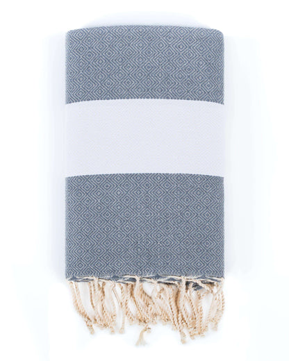 Darido Diamond Fouta- Cotton Hammam Towel - XXL - Lightweight, soft, and absorbent