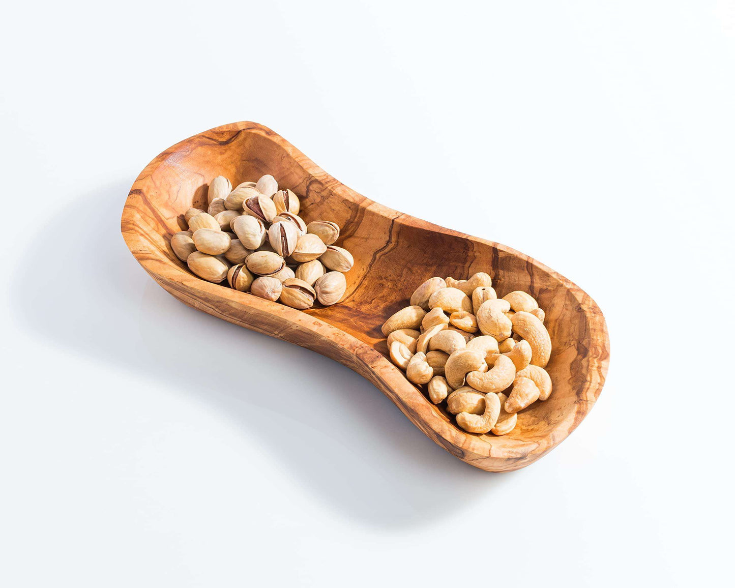 Darido Olive Wood Appetizer Tray - Z Form - Multi-use, Eco-Friendly, Handcrafted - Darido Marketplace UG (haftungsbeschränkt)